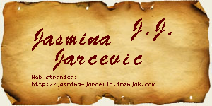 Jasmina Jarčević vizit kartica